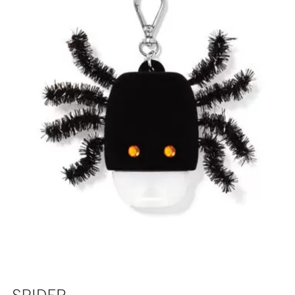 Bath And Body Works halloween spider pocketbac holder